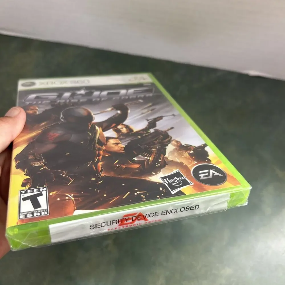 G.I. Joe The Rise of Cobra Xbox 360 New Sealed Original Shrink Wrap READ GI Joe